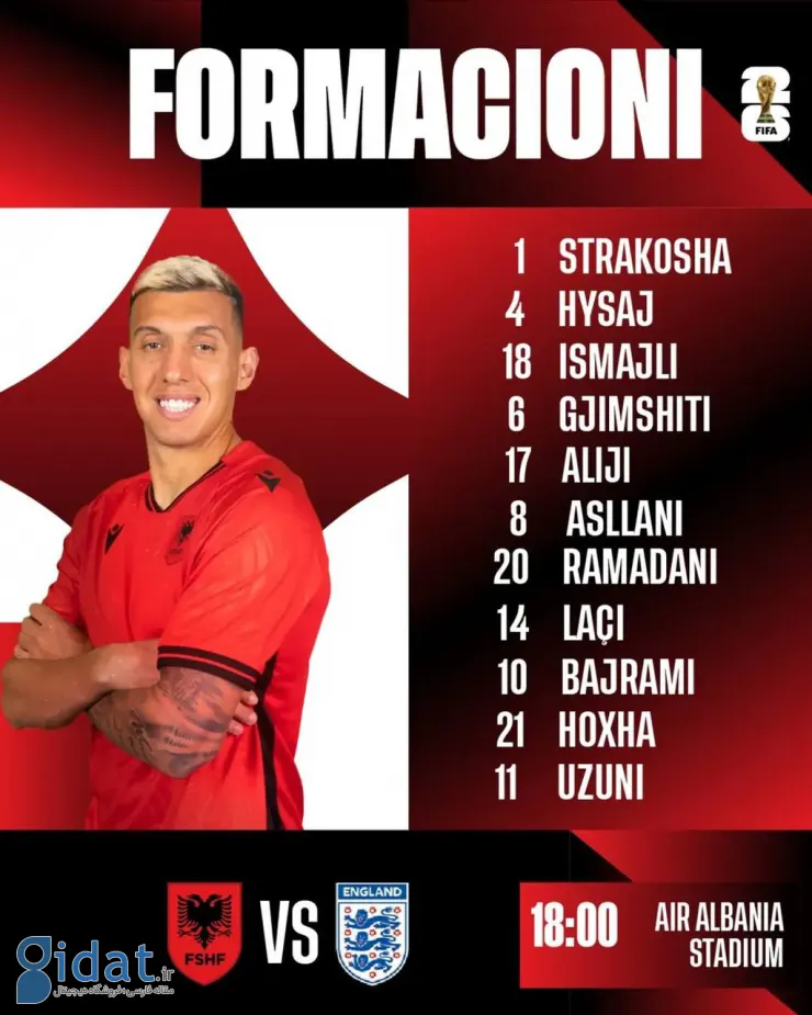 ستاره استقلال مقابل انگلیس نیمکت نشین بود