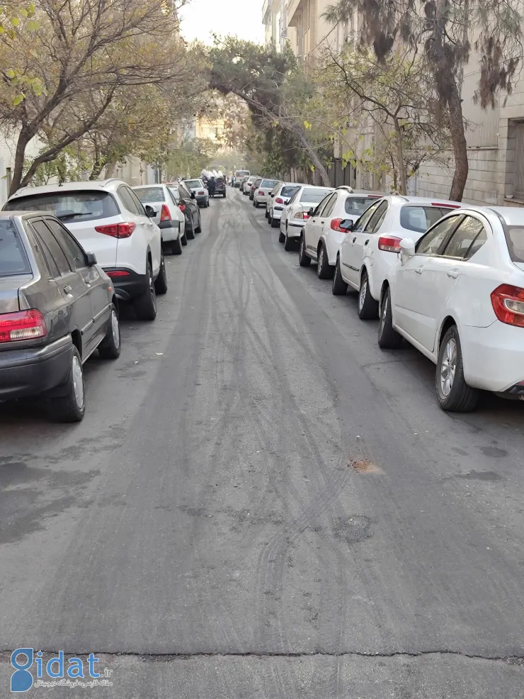 نمایی از شکل جدید آلودگی در خیابان‌های تهران!