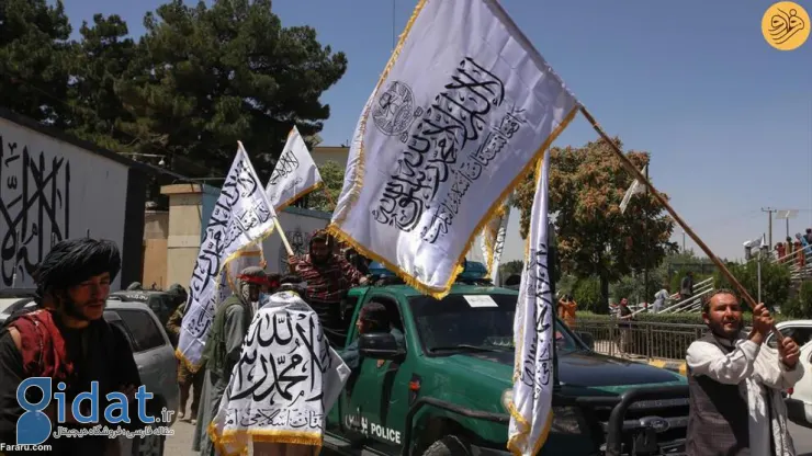 تصاویر جشن خیابانی هواداران طالبان در خیابان