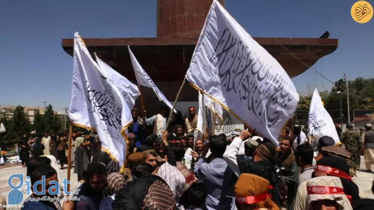 تصاویر جشن خیابانی هواداران طالبان در خیابان