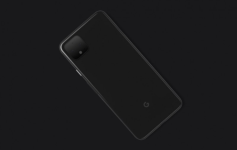 تصاویر رندر گوگل پیکسل ۴ نمای جلویی این گوشی را نشان می‌دهند