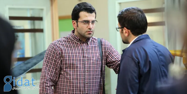 عکسی خاطره انگیز از پشت صحنه سریال بچه مهندس ۳