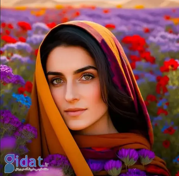 چهره زن ایرانی از نگاه هوش‌ مصنوعی