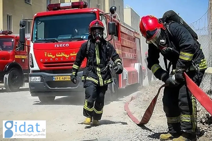 اولین تصاویر از انفجار مهیب در برج چیتگر