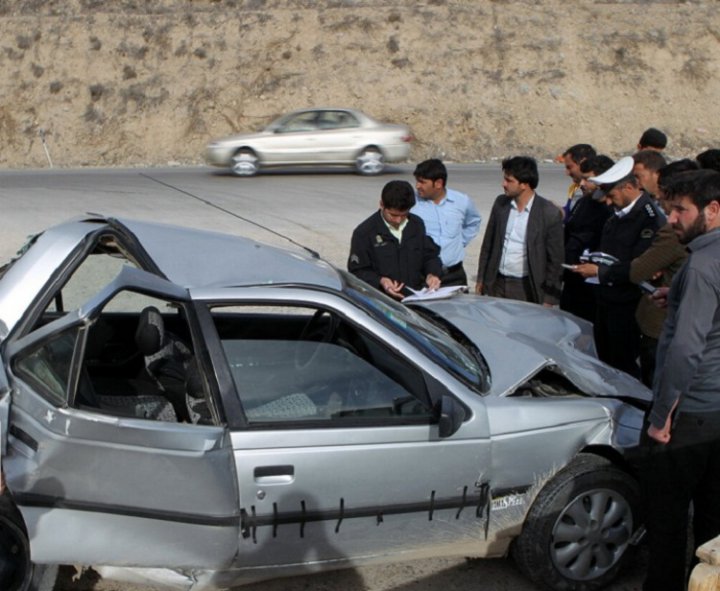 مرگ بیش از هزار نفر در بهمن ماه بر اثر حوادث رانندگی