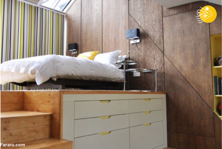 (تصاویر) 10 ترفند برای جذاب تر کردن اتاق خواب های کوچک؛ چگونه وسایل را در اتاق خواب کوچک جا دهیم؟
