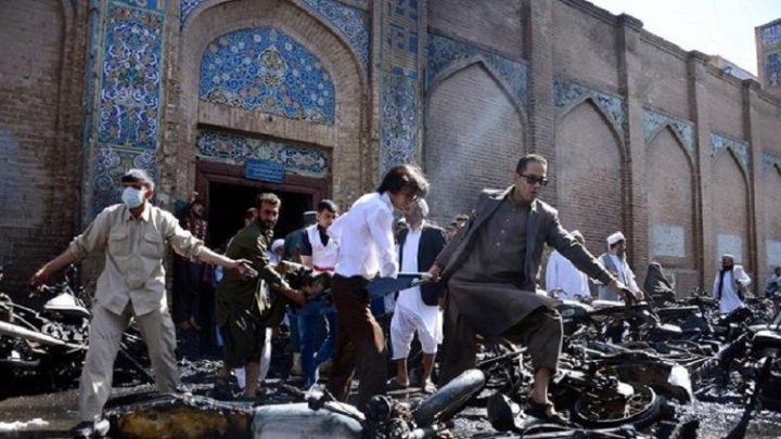 حمله انتحاری به مسجدی در افغانستان
