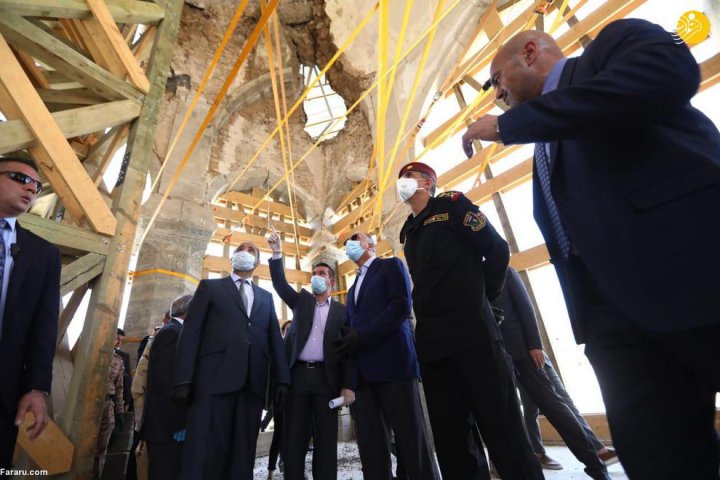 (تصاویر) نخست وزیر عراق به موصل رفت