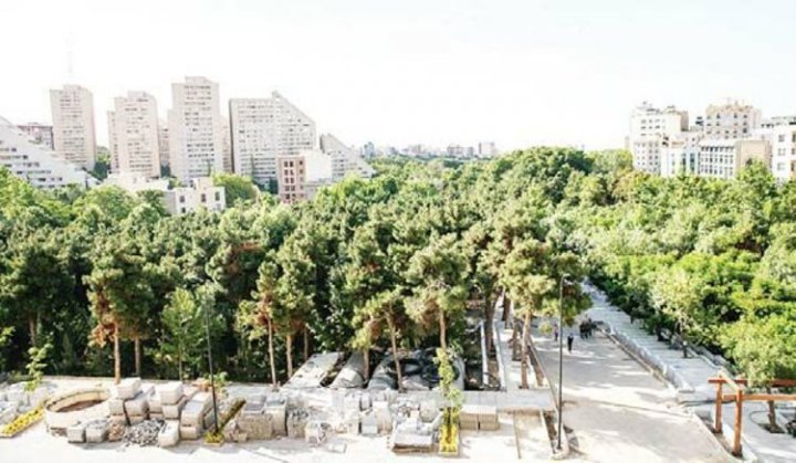 جهنم درختان در «باغ بهشت» تهران