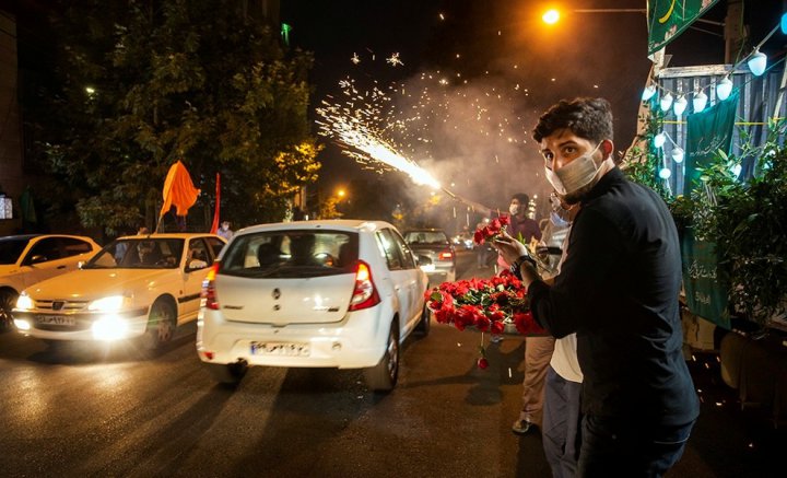 (تصاویر) جشن خیابانی عید غدیر در تهران