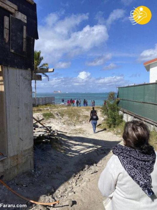(تصاویر) فاجعه زیست محیطی در جزیره موریس بر اثر نشت نفت یک کشتی