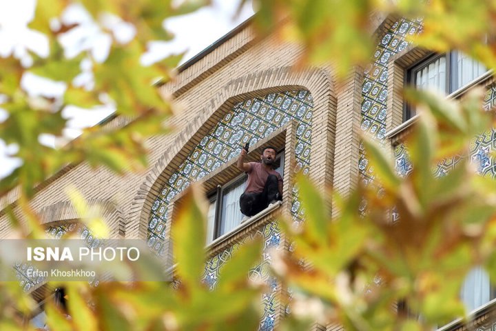 (تصاویر) اقدام به خودکشی در هتل فردوسی