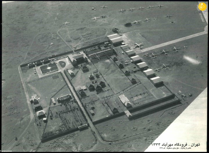 (تصاویر) از روزگار رفته حکایت؛ فرودگاه مهرآباد در سال ۱۳۳۴