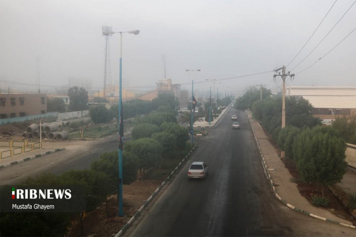 (تصاویر) رطوبت ۱۰۰ درصد در آبادان