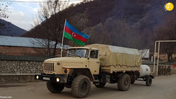 (تصاویر) ارتش آذربایجان پس از ۲۷ سال وارد کلبجر شد