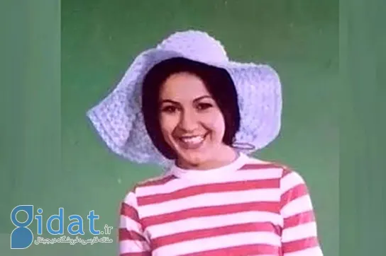 چهره «نگار»، بازیگر سینمای قبل از انقلاب، در کنار «اصغر سمسارزاده»