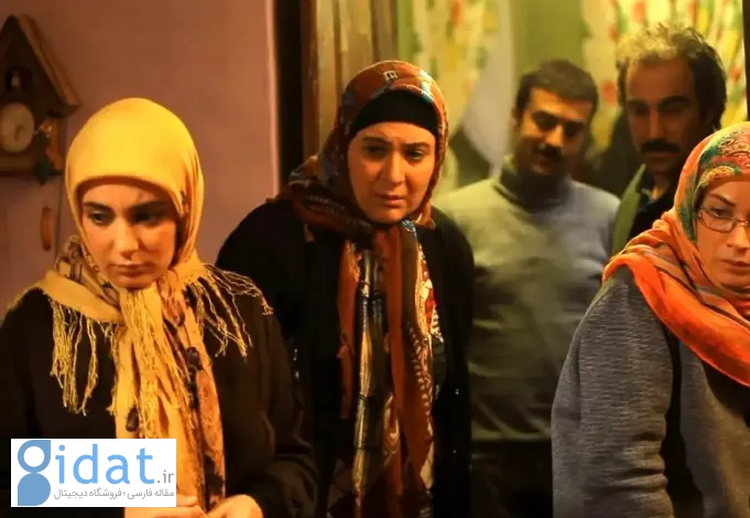 تغییر چهره خانم فدوی در سریال 