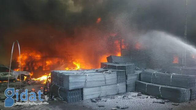 سوله ۱۵۰۰ متری در غرب تهران طعمه آتش شد!