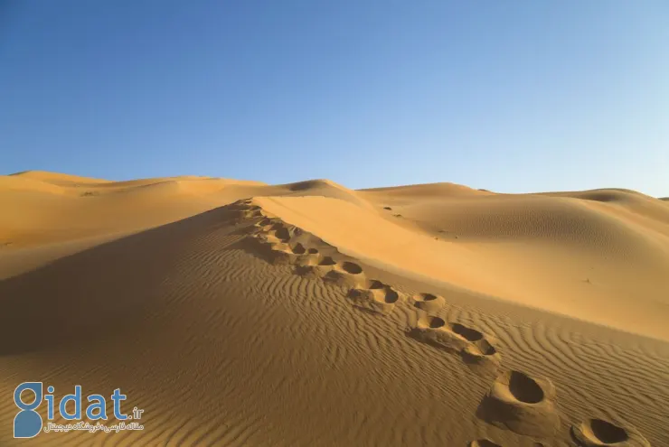 دریاچه ای به عمق ۴۲ متر در بیابان های عربستان!