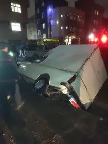 فرونشست زمین در شهرک ولیعصر تهران حادثه‌ساز شد