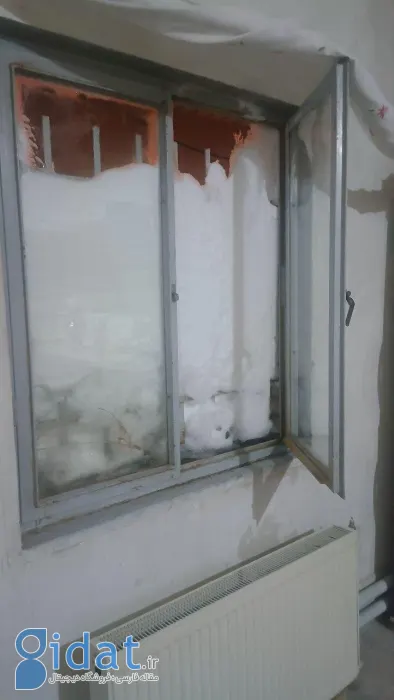 ارتفاع برف در این نقطه به ۲ متر رسید