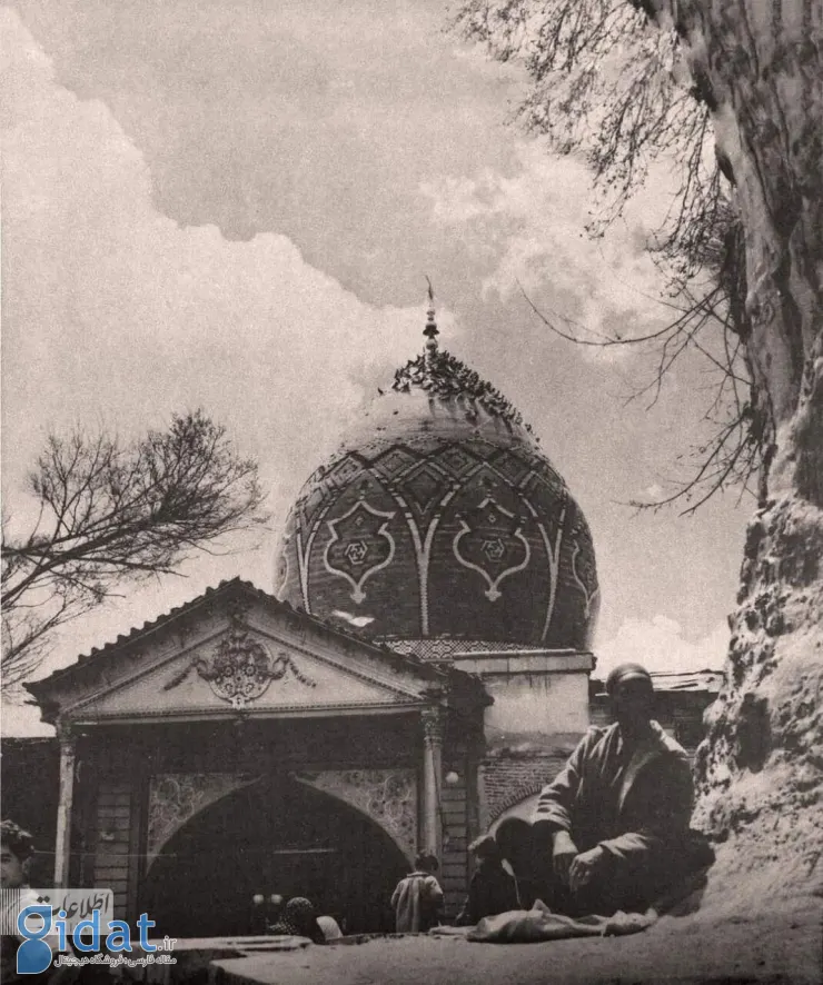 دو عکس دیدنی از امامزاده صالح(ع) ۸۰ سال پیش!