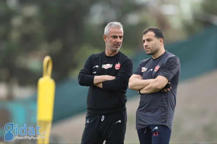 دست دادن در تمرین پرسپولیس ممنوع شد!