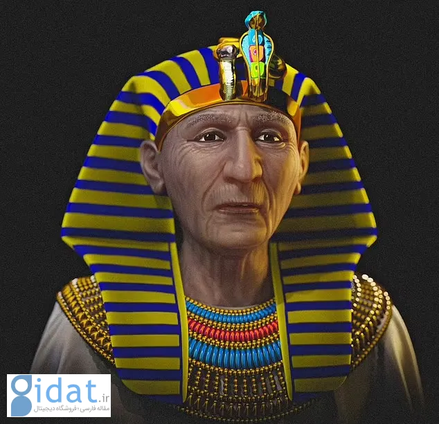 چهره بازسازی‌ شده قدرتمندترین فرعون مصر 