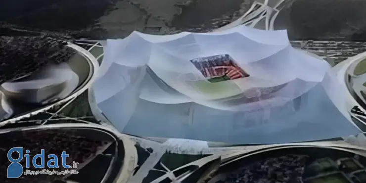 تصاویر باورنکردنی از بزرگترین استادیوم جهان