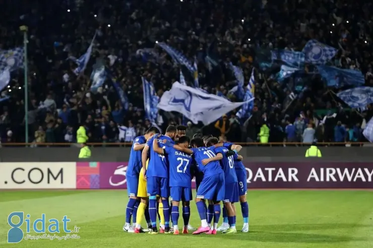 باربری باشگاه استقلال برای پرسپولیس با تصویری از رامین رضاییان