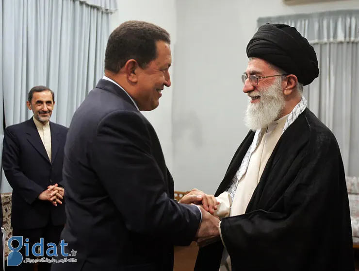 چند فریم از دیدار رئیس جمهور ونزوئلا و رهبر انقلاب