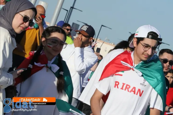 هیجان تماشاگران ایران و قطر در آستانه بازی