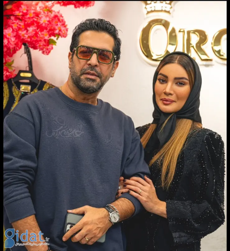 تازه عروس و داماد سینمای ایران در یک قاب عاشقانه