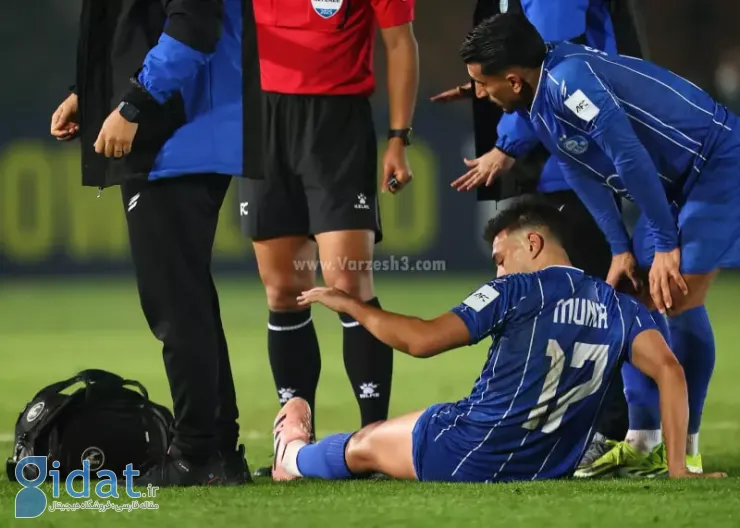 تلاش پزشکان استقلال برای رسیدن منیر به دربی