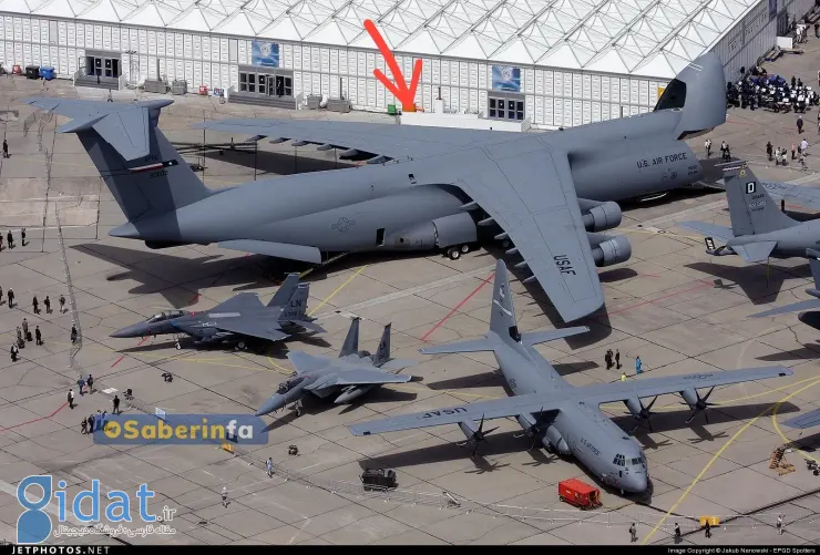 سنگین‌ترین هواپیمای نظامی آمریکا در راه خاورمیانه