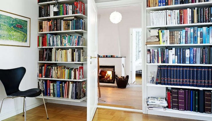 طراحی و ساخت کتابخانه شخصی در خانه؛ ۸ ایده جذاب و روش های اجرای آنها