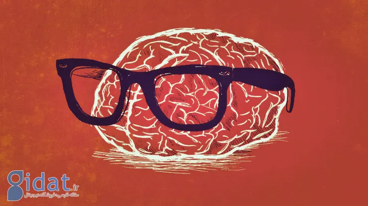 عینک روی مغز