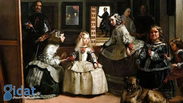 تابلوی ندیمه ها