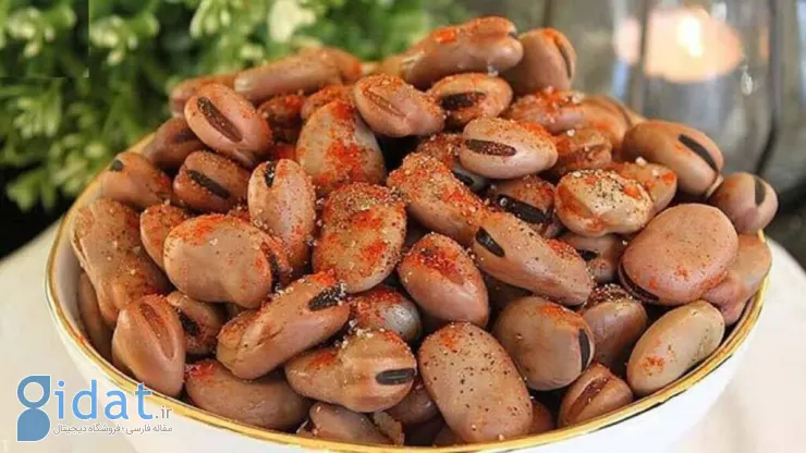 خواص باقلا پخته