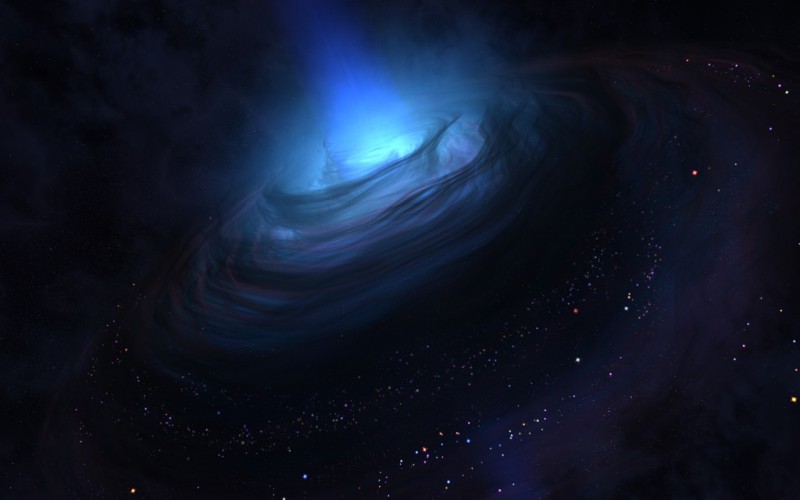 سیاهچالۀ مرکزی کهکشان ما در حال بلعیدن گرد و غباری کیهانی!