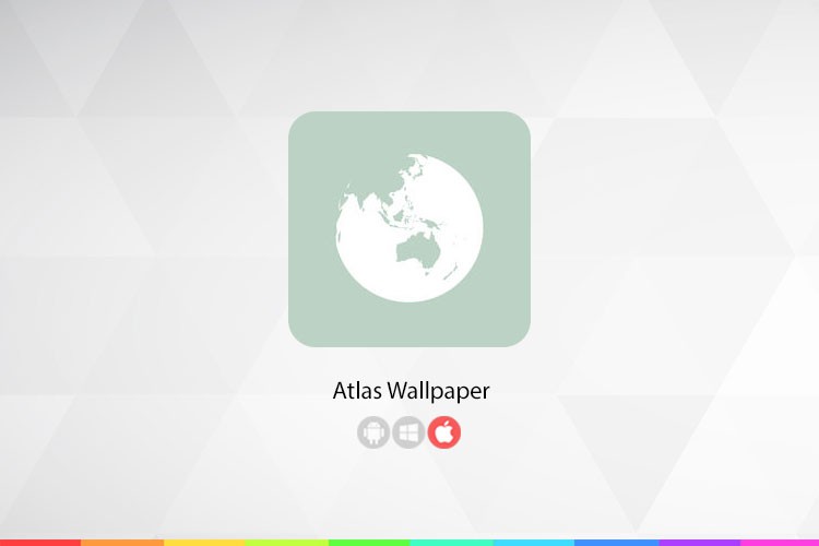 زوم‌اپ؛ Atlas Wallpaper: پس‌زمینه گوشی را با نقشه‌ شهرها خاص کنید