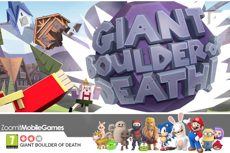 بازی Giant Boulder of Death: انتقام تکه سنگ عاشق