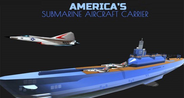 روزگاری نیروی دریایی آمریکا در فکر ساخت زیردریایی هواپیمابر بود