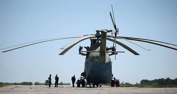 روسیه نمونه بهسازی شده از بزرگترین هلیکوپتر دنیا را آزمایش کرد!